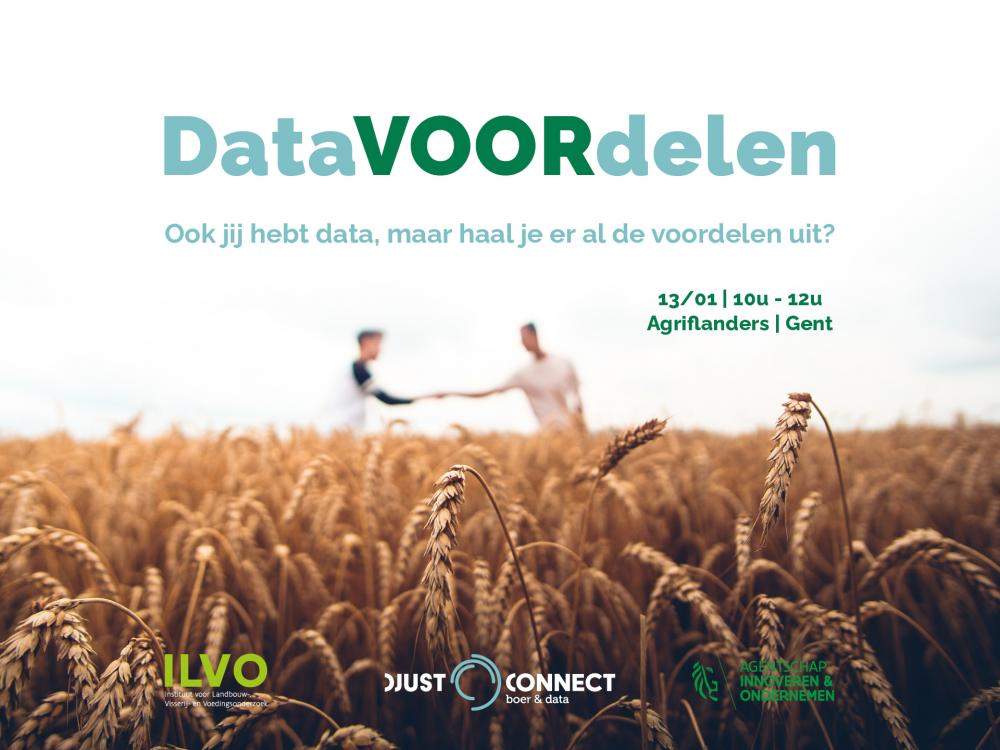 DataVOORdelen workshop van DJustConnect op Agriflanders 2023